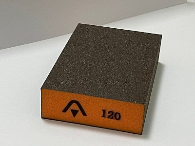 P120 98*69*25мм Шлифовальный блок, 4-х сторонний
