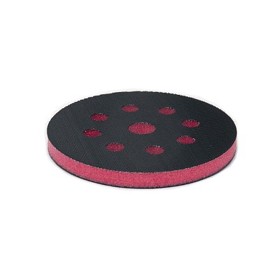 Подложка промежуточная 125 mm T10mm STANDARD на липучке, 8отв, красная среднежестка ICAR M RED ICPP-H8-125X10-IF-MH-GN-RED